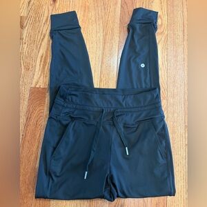 HALARA Black Active Joggers with Stretch Waistband